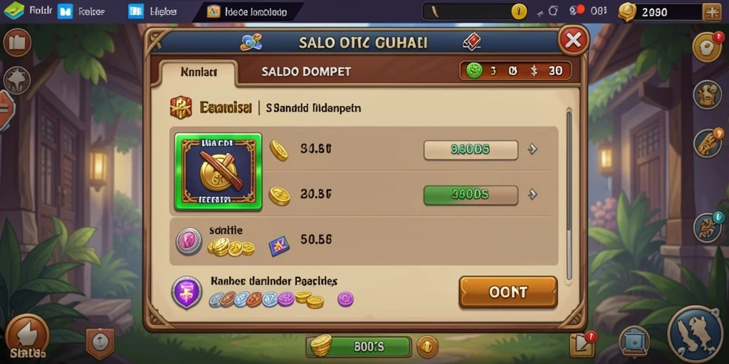 Tangkapan layar menampilkan permainan slot terbaru dengan desain menawan.