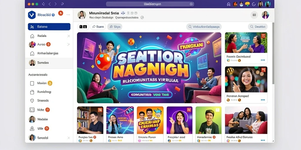 Tangkapan layar antarmuka pengguna CAHAYATOTO yang intuitif.
