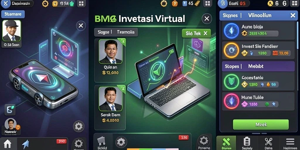Tampilan antarmuka yang modern dan menarik.