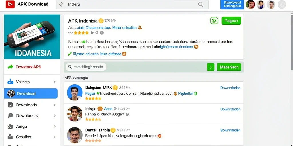 Tampilan awal yang menarik dan penuh warna.