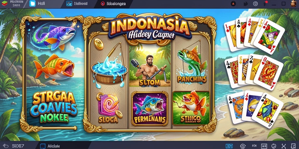 Screenshot menunjukkan tampilan grafis yang menakjubkan dari GIM999.