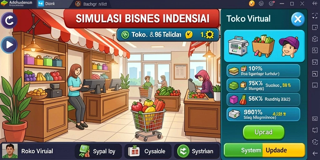 Tampilan antarmuka pengguna yang menarik dan mudah digunakan.