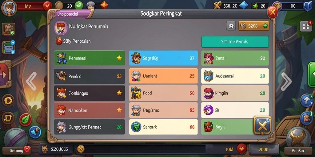 Tampilan antarmuka yang ramah pengguna.