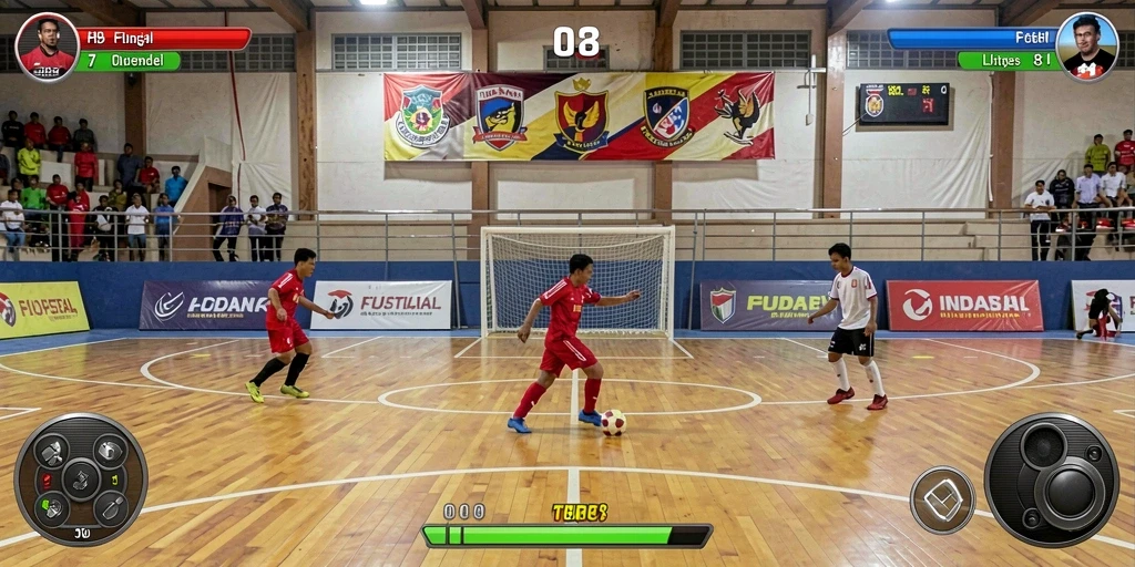 Tampilan antarmuka yang modern dan menarik.