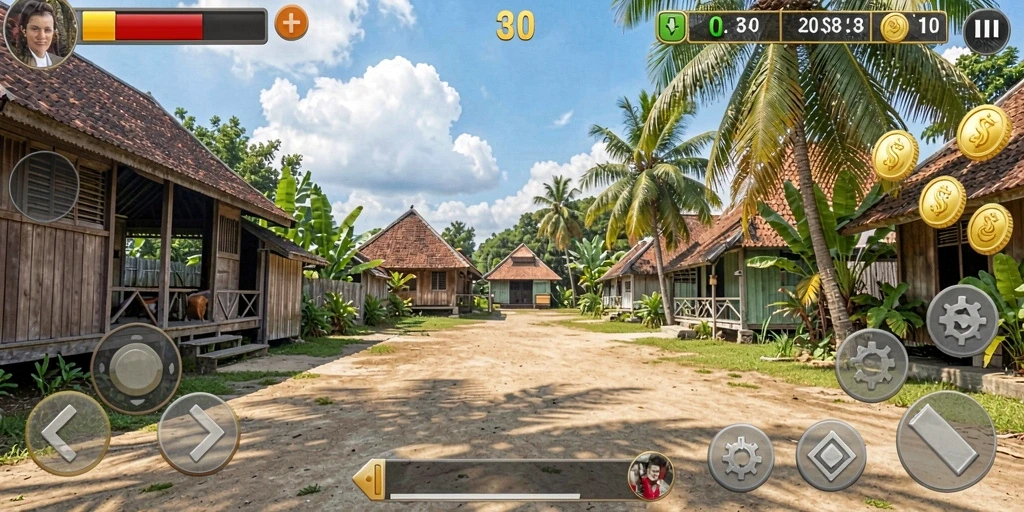 Tampilan awal aplikasi MUSANGWIN yang menarik.