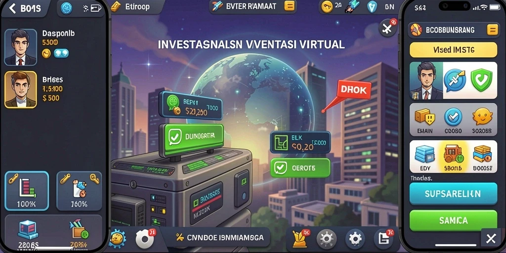 Tampilan utama aplikasi yang menarik.