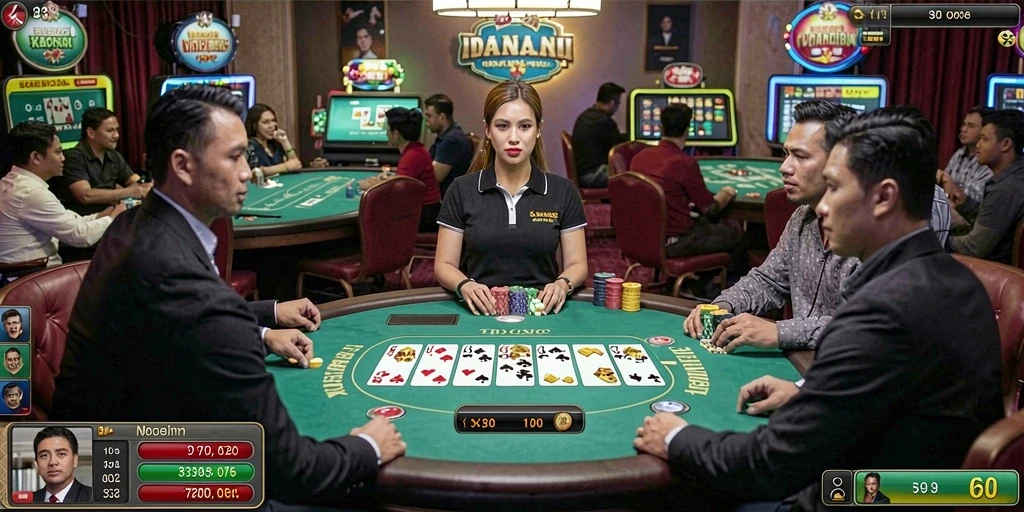 Tampilan antarmuka utama yang menarik.