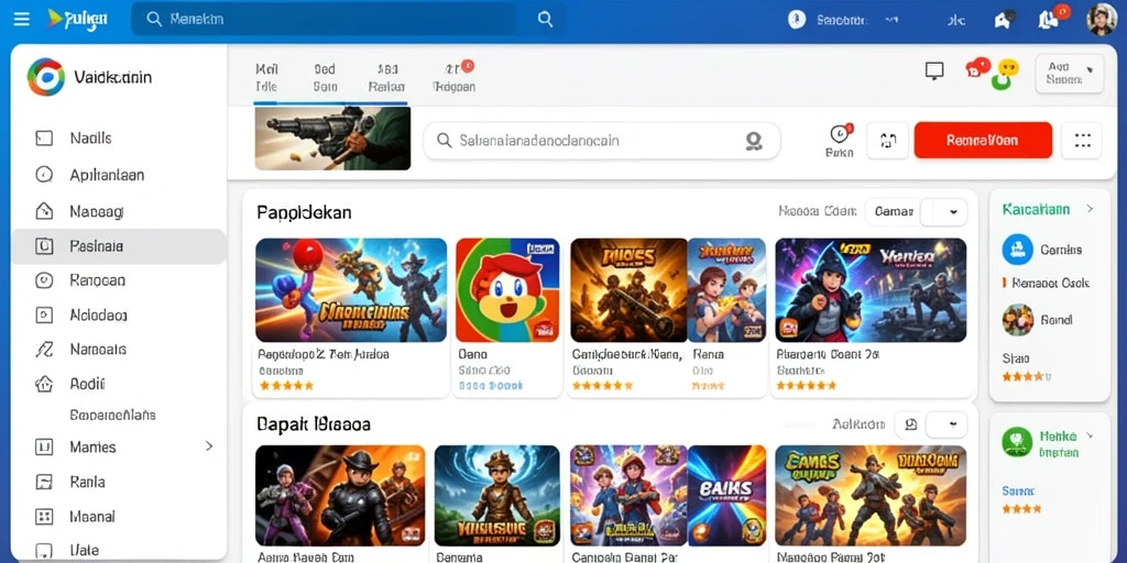 Tampilan antarmuka pengguna yang menarik dan intuitif.