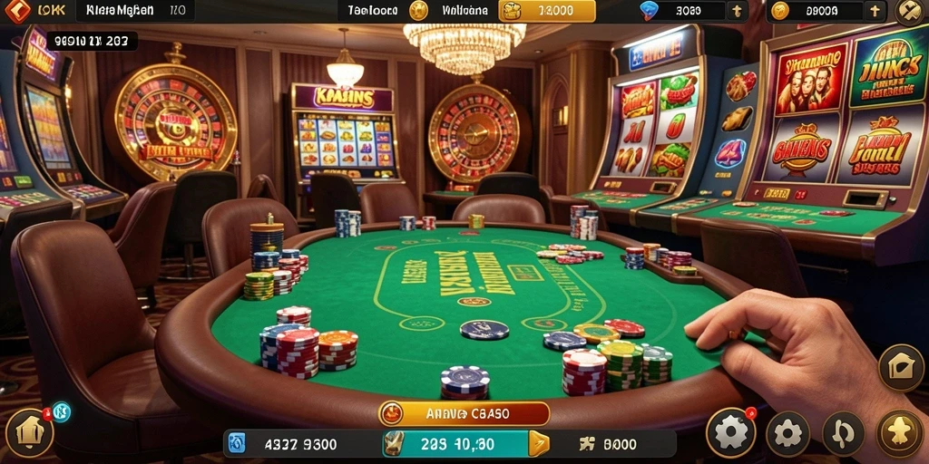 Tangkapan layar menunjukkan antarmuka utama game WA369.