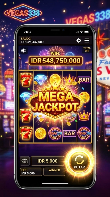 Pratinjau antarmuka vegas338 — aplikasi APK resmi Android v5.6.8
